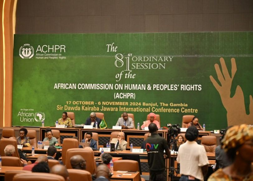 The 81st Ordinary Session of The African Commission on Human and People's Rights (ACHPR)