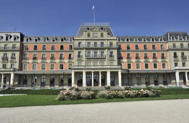 The headquarters of the United Nations High Commissioner for Human Rights in the historic Wilson Palace building, Geneva, Switzerland - by the United Nations website