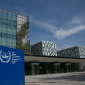 The International Criminal Court (ICC) building in The Hague, Netherlands.