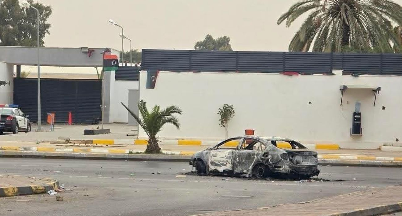 Remnants of the Armed Clashes That Erupted in Tripoli Last May - Source: Social Media