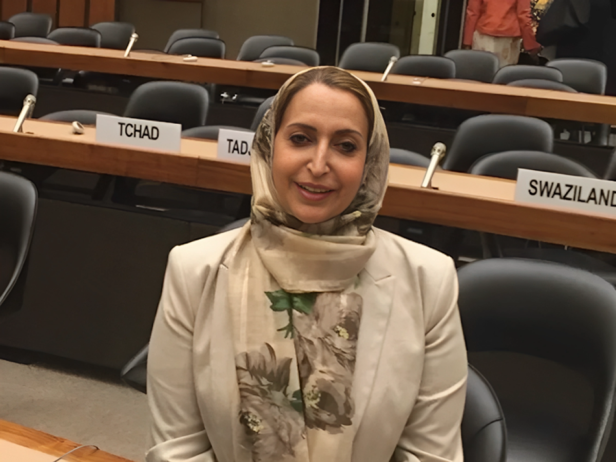 Siham Sergiwa - Libyan MP - Source - Social Media