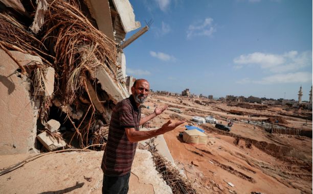 Derna after the floods - image source from social media