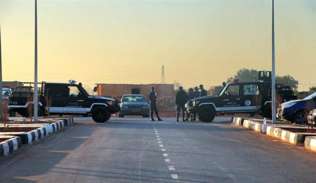 A checkpoint affiliated with the General Directorate of Security Operations, Benghazi, Libya – Image source social media.