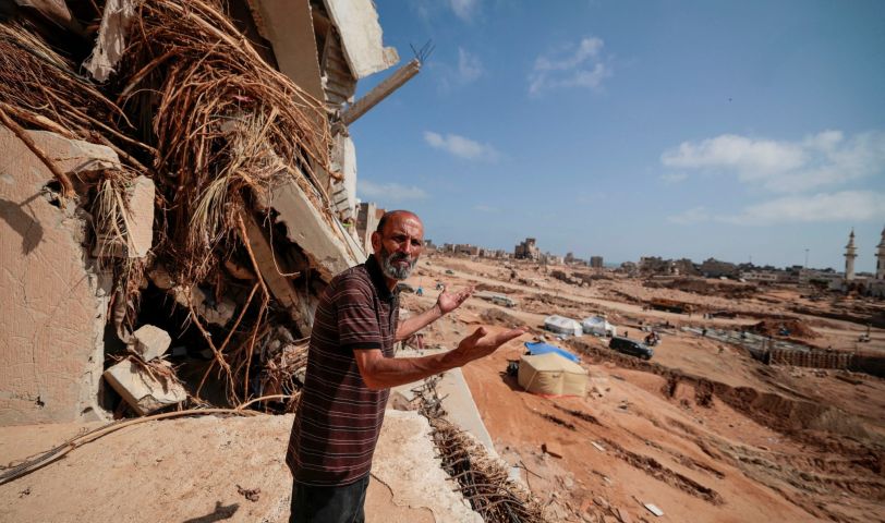 Derna after the floods - image source from social media