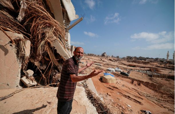 Derna after the floods - image source from social media