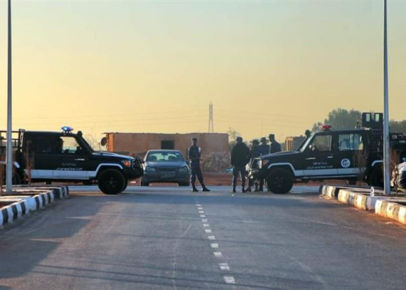 A checkpoint affiliated with the General Directorate of Security Operations, Benghazi, Libya – Image source social media.