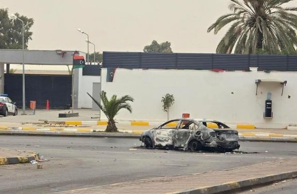 Remnants of the Armed Clashes That Erupted in Tripoli Last May - Source: Social Media