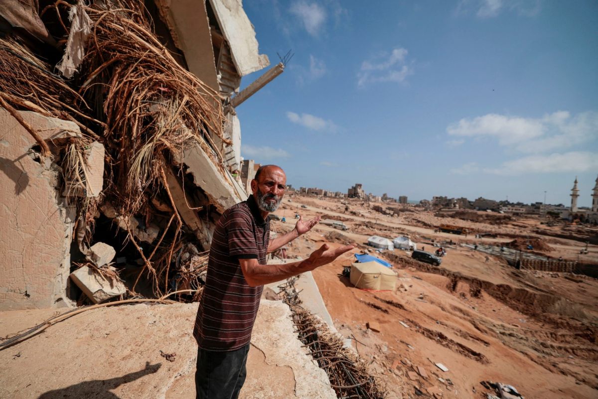 Derna after the floods - image source from social media