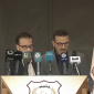 Press conference of the Internal Security Agency in Tripoli – Photo source Social media platforms