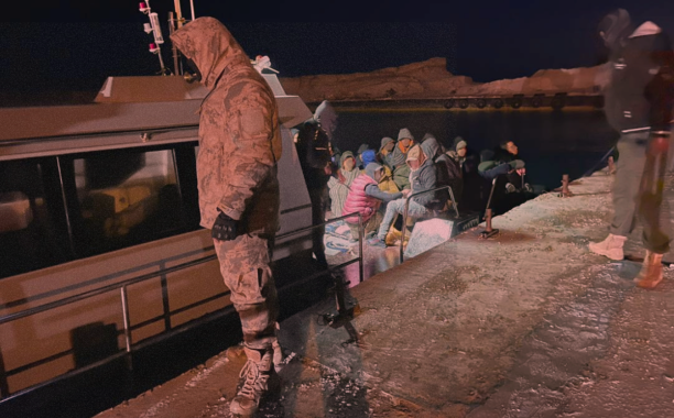 Migrants returned to a Libyan port after being intercepted at sea – Source: social media platforms.