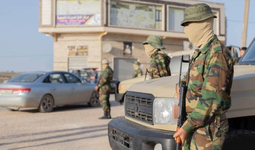 Checkpoint operated by an armed group in Tripoli – Source-Social media platforms