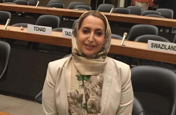Siham Sergiwa - Libyan MP - Source - Social Media