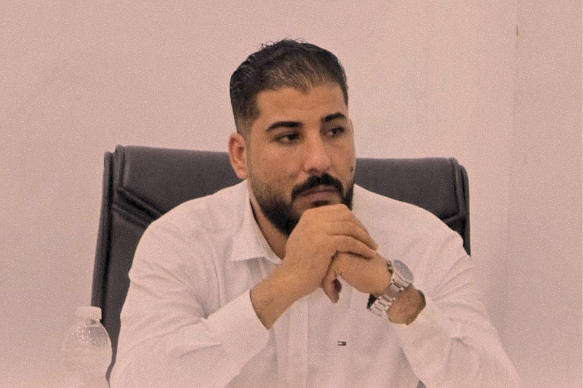 Ali Nasser Abu Rzayza (34 years old) – Head of the Local Youth Council in Al-Khums - Source: Social Media.