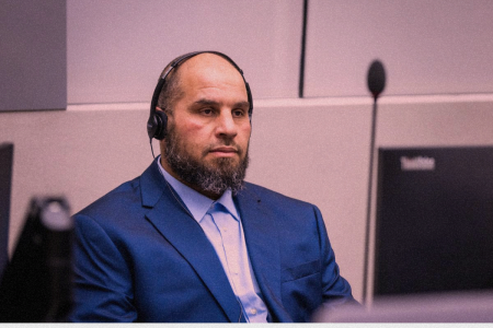 The first appearance of Khaled El-Hishri (“Al-Bouti”) before the International Criminal Court – Source ICC