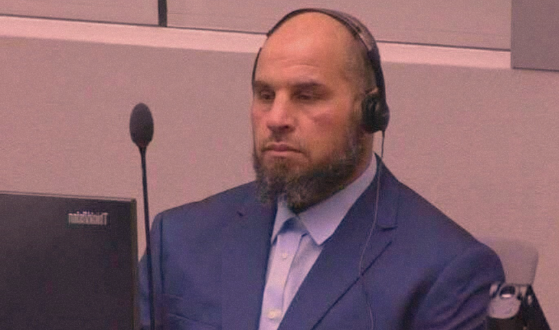 The first appearance of Khaled El-Hishri (“Al-Bouti”) before the International Criminal Court – Source: ICC