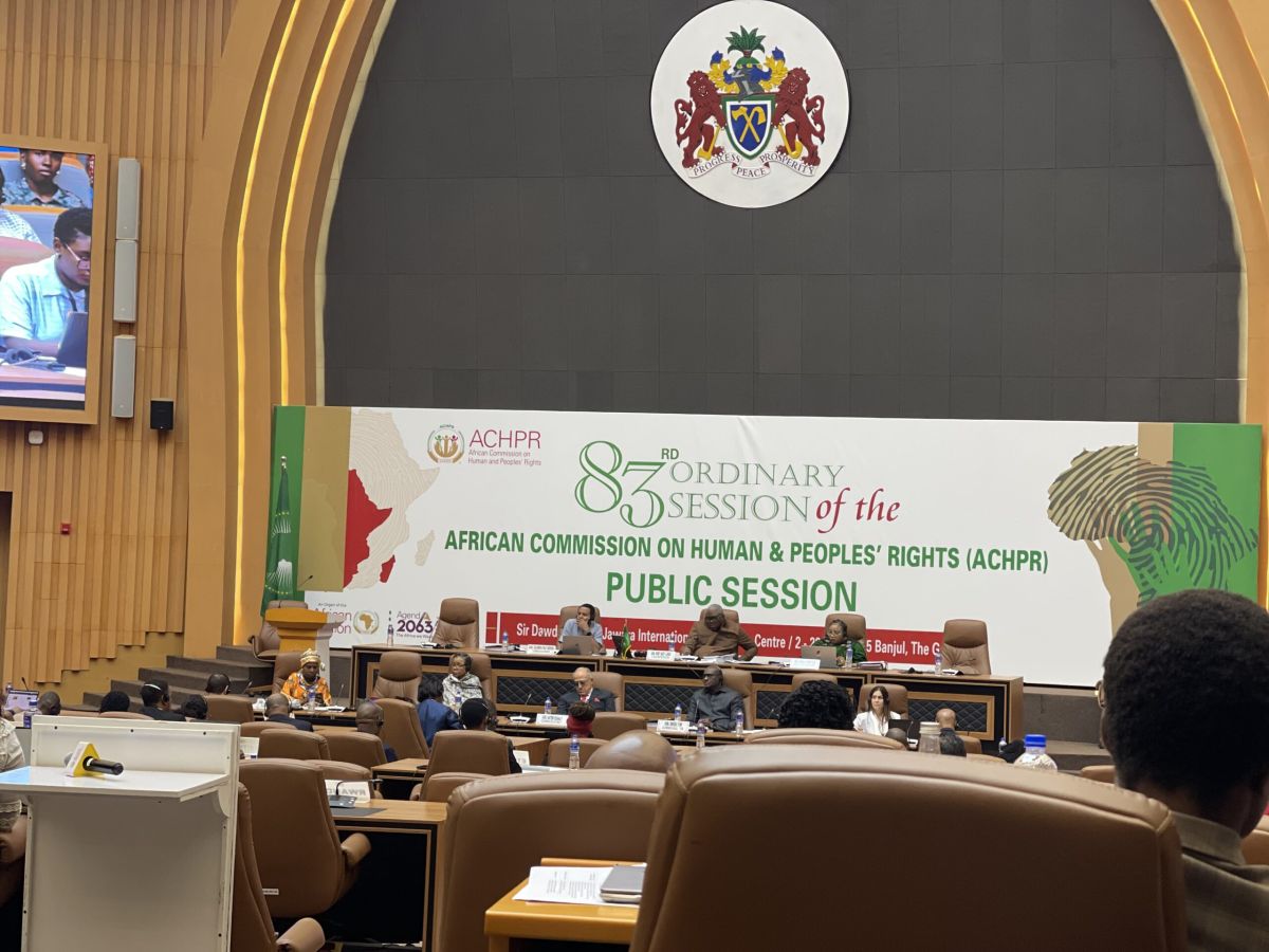 LCW Participates in Advocacy Campaign on the Sidelines of the 83rd Ordinary Session of the ACHPR