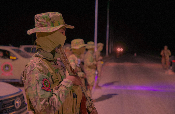 تمركز أمني لأحد الأجهزة الأمنية في طرابلس – المصدر مواقع التواصل الاجتماعي