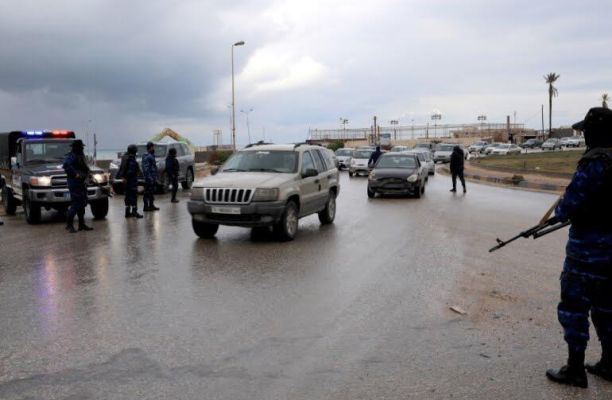 صورة أرشيفية لاستيقاف أمني في ليبيا