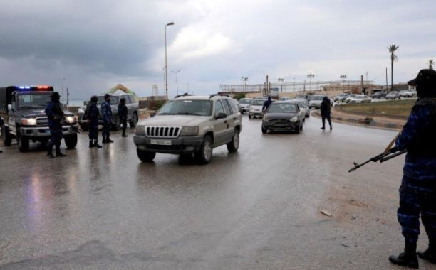 صورة أرشيفية لاستيقاف أمني في ليبيا