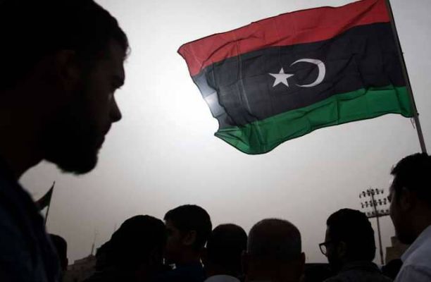 علم ليبيا - مصدر الصورة AFP