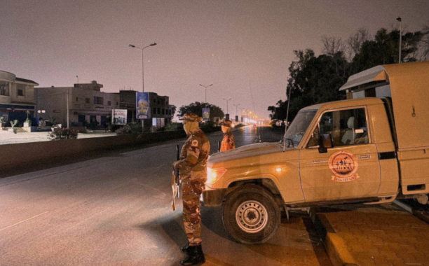 نقطة تفتيش أمنية تابعة لإحدى الأجهزة الأمنية في طرابلس - المصدر: منصات التواصل الاجتماعي