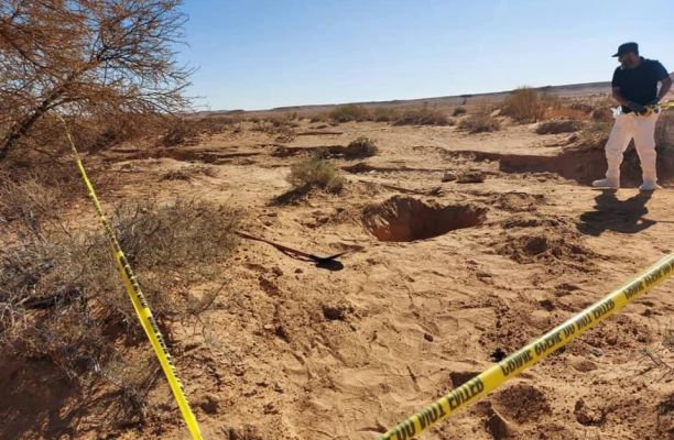 صورة أرشيفية لمقابر جماعية وجثث مجهولة في ليبيا