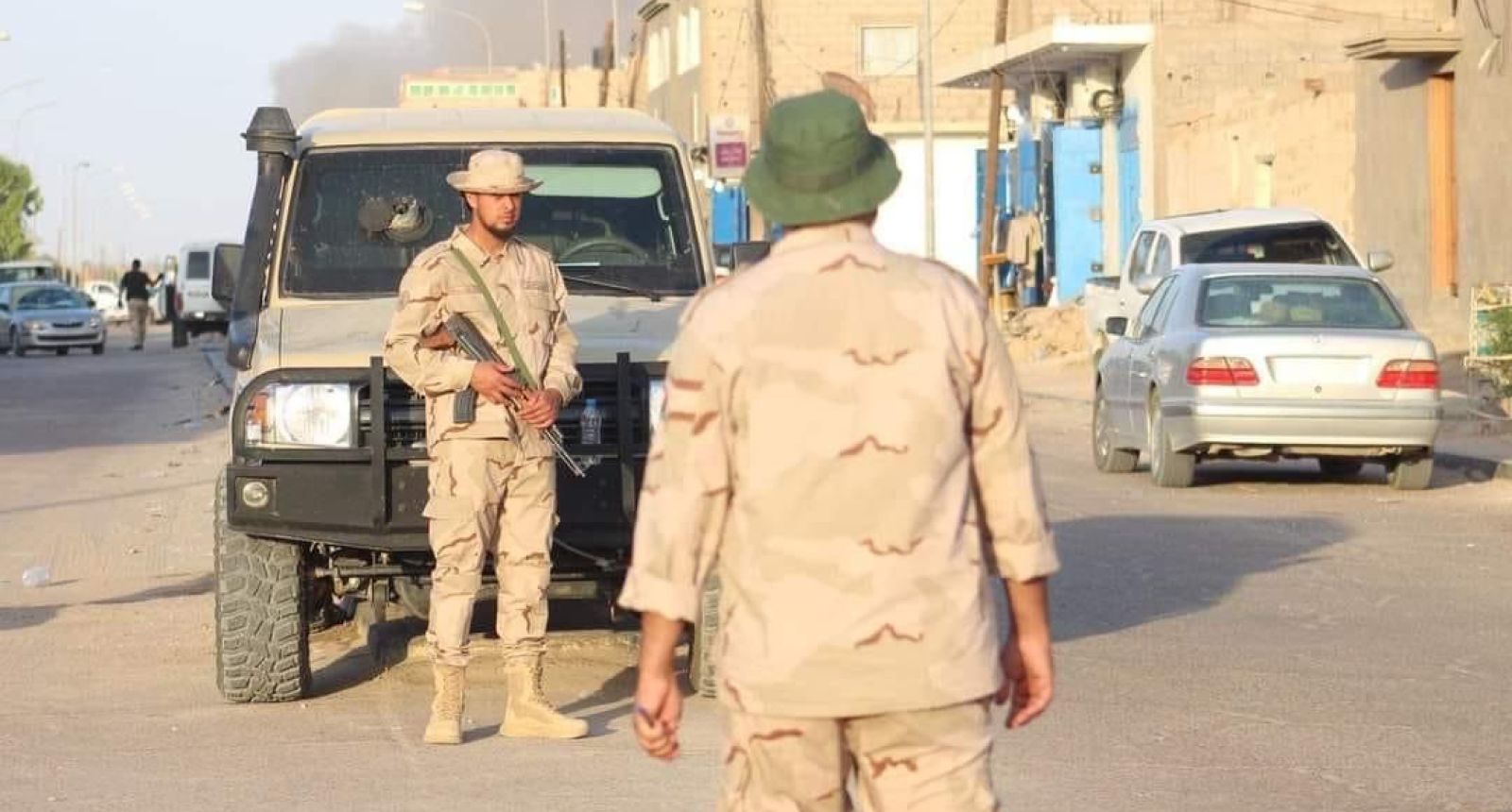 صورة أرشيفية من الانترنت لاشتابكات طرابلس