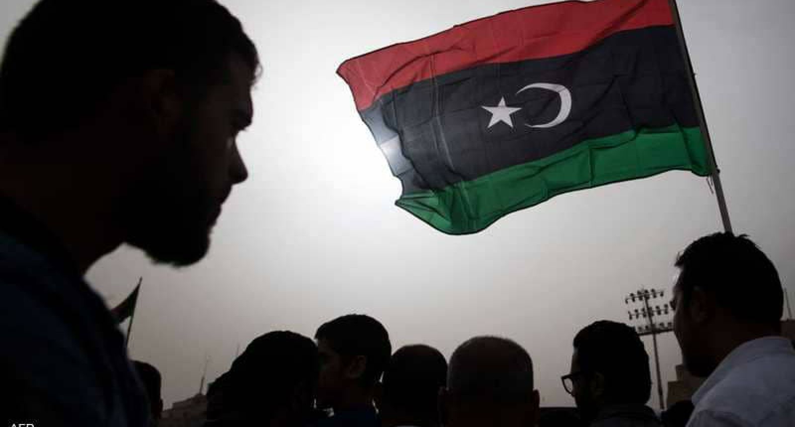 علم ليبيا - مصدر الصورة AFP