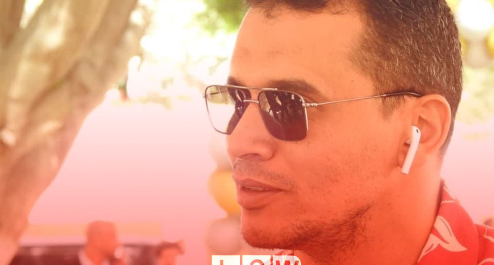 صورة رئيس الرابطة الوطنية للشباب عماد عبدالدائم الحاراتي